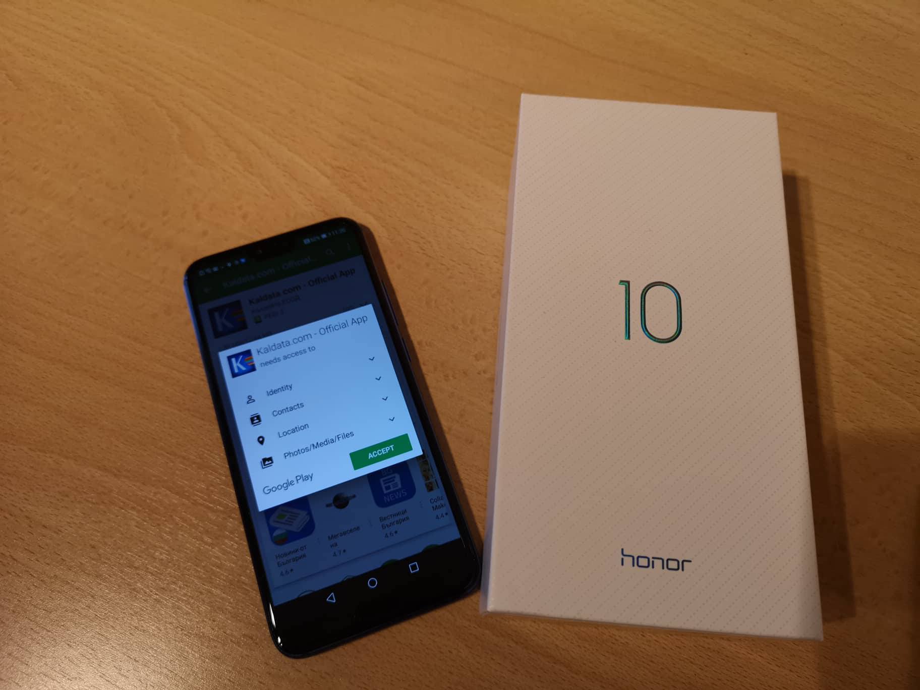 Ревю на Honor 10: красив и с „умни“ камери