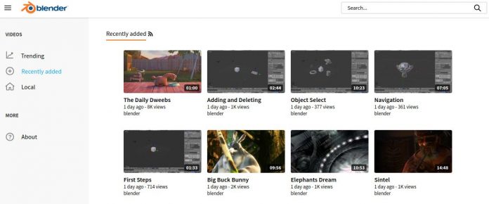 Blender Blender тества децентрализираната услуга PeerTube след блокирано видео в YouTube