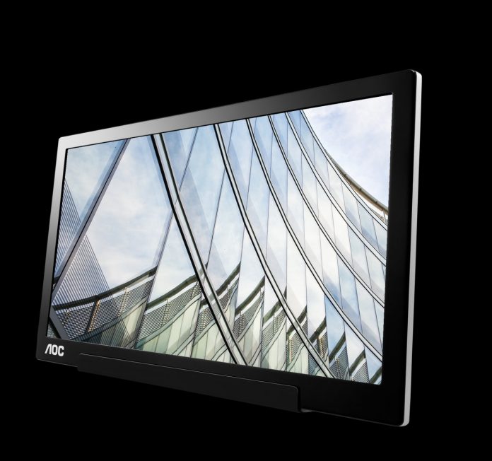 I1601FWUX_Default_product_image_Source AOC представя нов портативен USB-C монитор