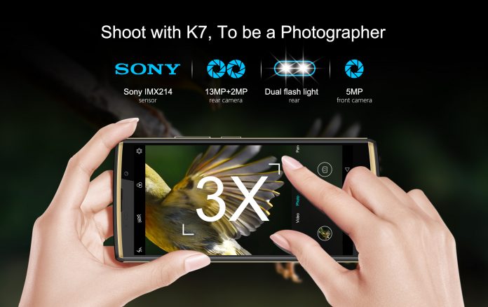 Възможностите на камерата на OUKITEL K7 с 13 МР сензор Sony IMX214