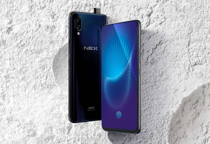 Vivo Nex 1 Vivo анонсира смартфона Nex без рамки около дисплея, без прорез и с изскачаща камера