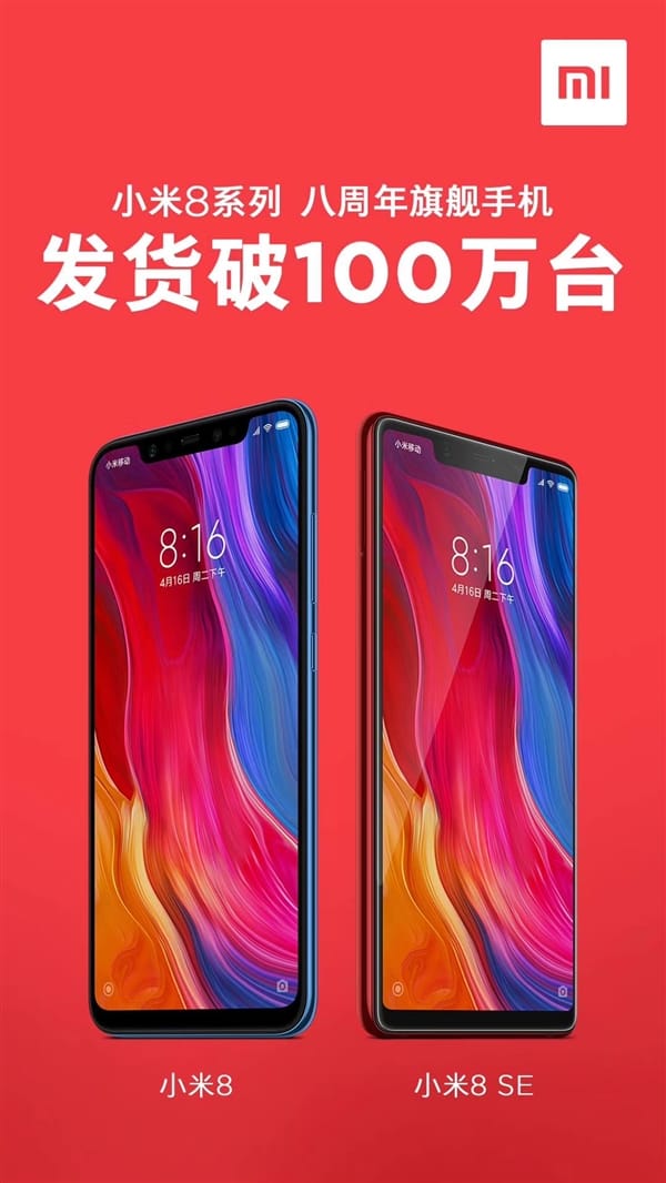 Рекордни продажби на смартфона Xiaomi Mi 8