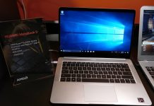 Huawei показа 14-инчовия лаптоп MateBook D с хибридния процесор Ryzen 5-2500U