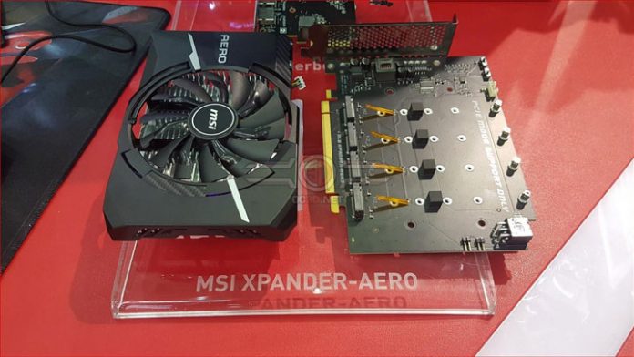 MSI представи разширителната платка M.2 Xpander-Aero