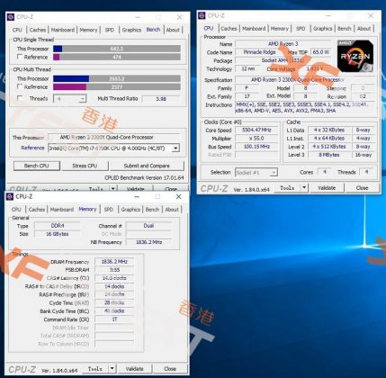 AMD Ryzen 3 2300X и Ryzen 5 2500X: нови тестове и екстремален овърклок