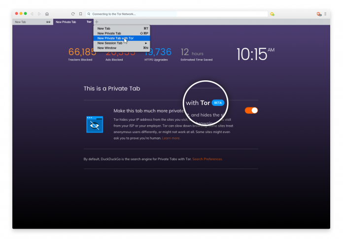 Brave1 Браузърът Brave интегрира възможностите на Tor мрежата