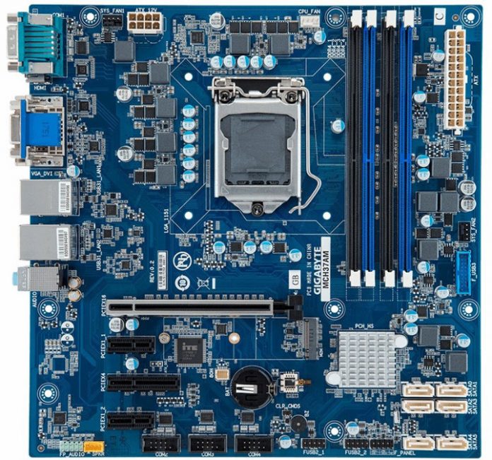 Gigabyte MCH37AM: дънна платка за вградени системи