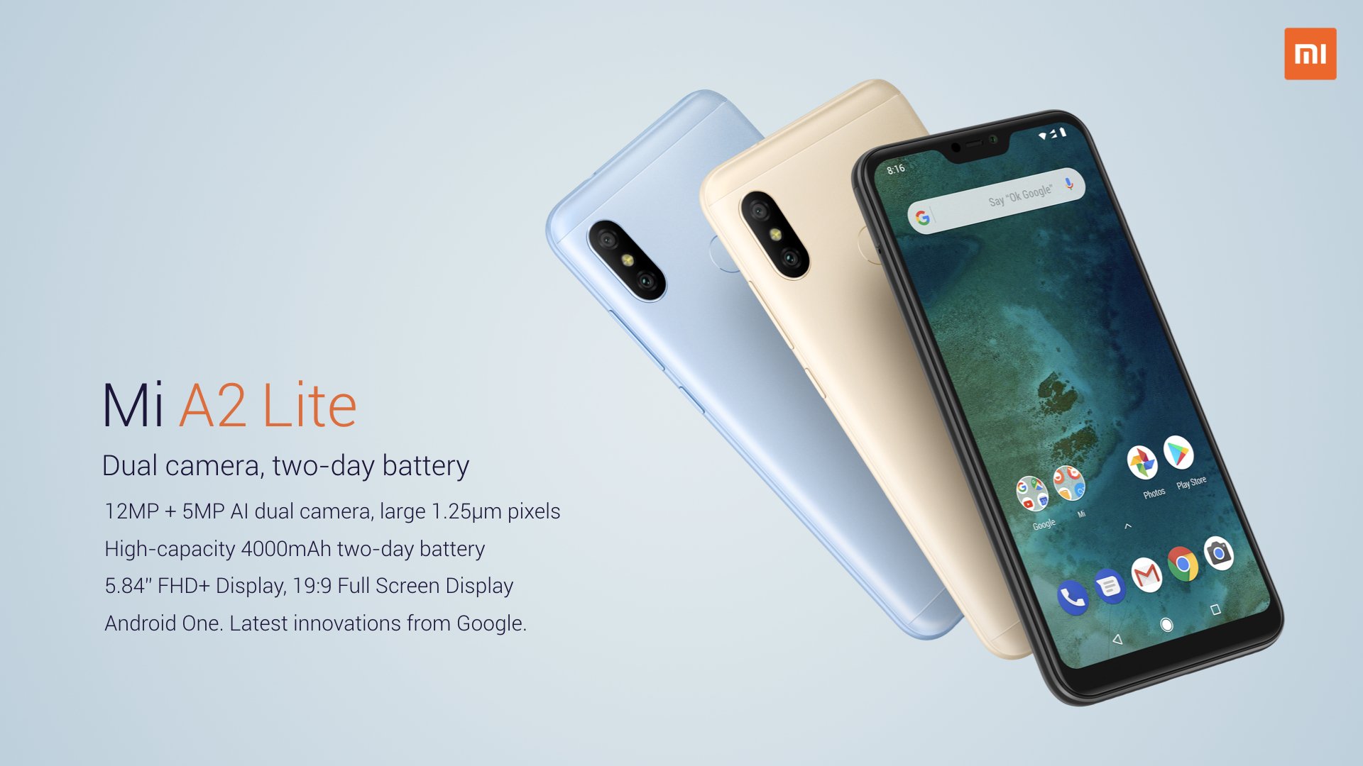 Характеристиките на Xiaomi A2 и Mi A2 Lite; цените се оказаха по-ниски от очакваното