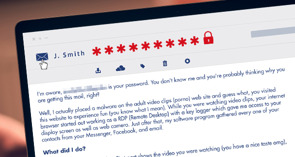 Password-sextortion Експерти алармираха за нов вид измама в Интернет