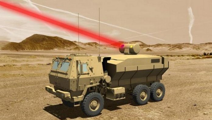 laser2323 Армията на САЩ ще тества 100 KW мобилен боен лазер