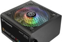 Дебютира линията захранващи блокове Thermaltake Smart BX1 RGB