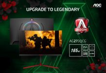 AOC разкрива третото поколение високопроизводителни геймърски монитори AGON на gamescom 2018
