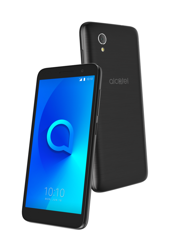 Alcatel 1_Metallic Black_Packaging view Alcatel 1 дебютира в магазините на VIVACOM