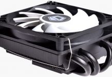 ID-Cooling предлага евтиния процесорен охладител IS-40X с височина 45 мм IS-40X
