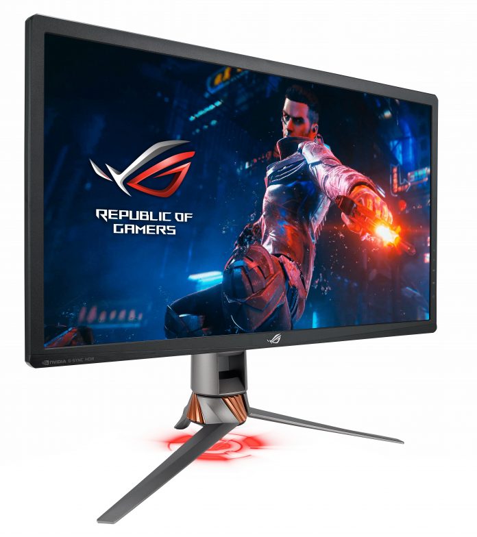 PG27UQ_left ASUS пусна на българския пазар ROG Swift PG27UQ