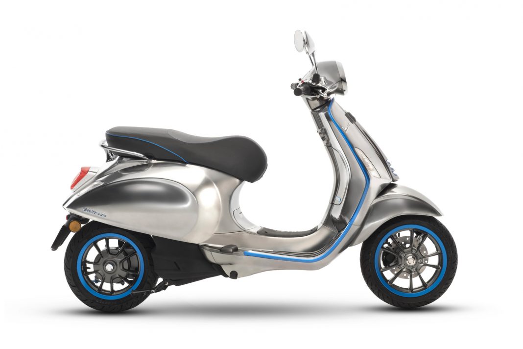 anons Първият е-скутер на Vespa идва в Европа през октомври