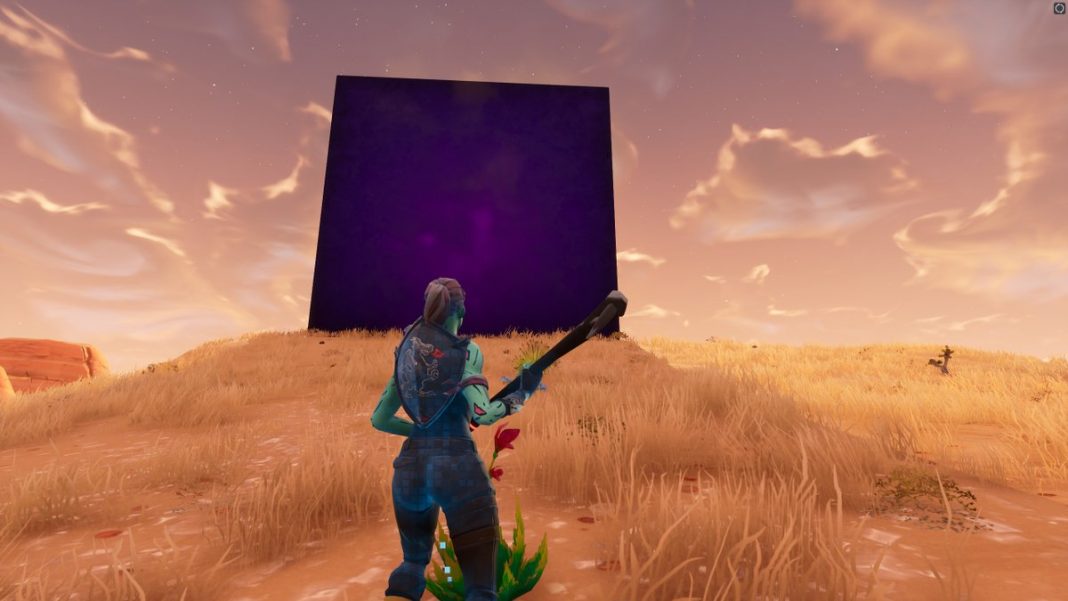 ft Fortnite: мистерията с гигантския куб