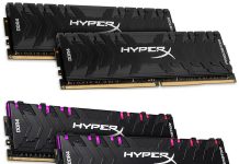 HyperX предлага бързите RAM комплекти Predator DDR4 и Predator DDR4 RGB Predator DDR4