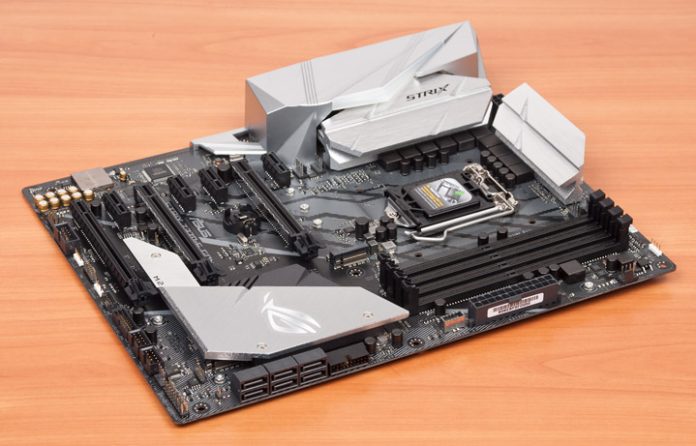 rog-strix-z370-e-gaming Дъната на ASUS са готови за излизането на процесорите Intel Coffee Lake Refresh