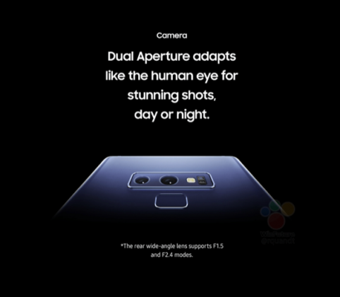 Изтекоха снимки от предстоящата презентация на Samsung Galaxy Note 9