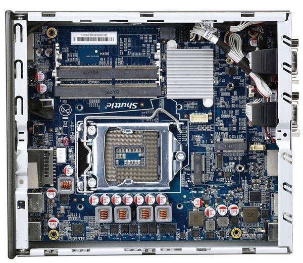 Shuttle представи миникомпютъра DH310 с процесори Intel Core от 8-мо поколение