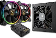 Захранващите блокове Enermax RevoBron TGA се доставят с три 120-мм вентилатора T. B. RGB