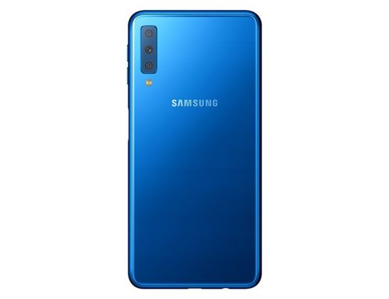Galaxy A7 (2018) е първият смартфон на Samsung с тройна основна камера