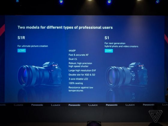Panasonic анонсира безогледалните пълнокадрови фотоапарати Lumix S