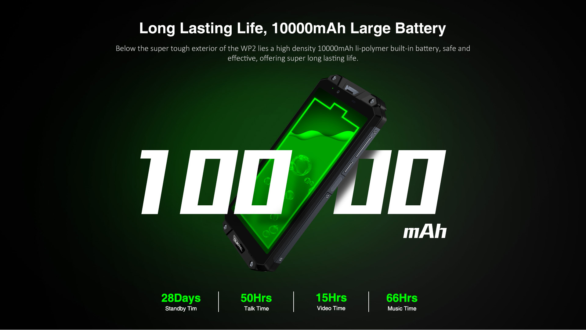 Глобалните продажби на издръжливия OUKITEL WP2 с 10000 mAh батерия и цена 9,99