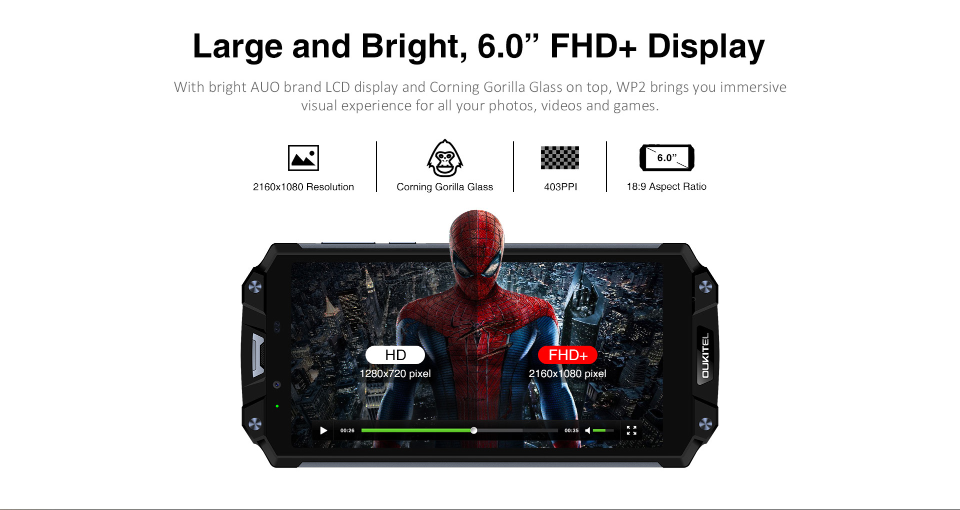 Глобалните продажби на издръжливия OUKITEL WP2 с 10000 mAh батерия и цена 9,99