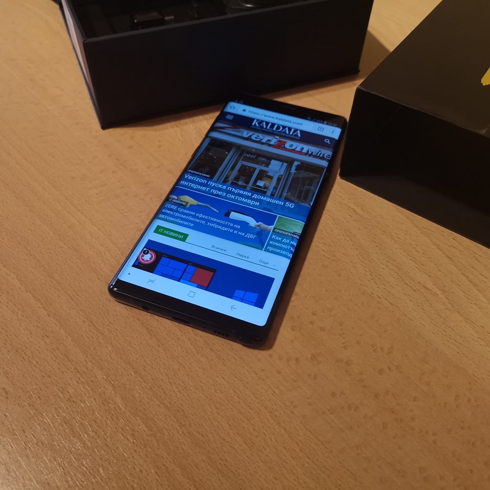Ревю на Samsung Galaxy Note 9: смартфонът на твоите мечти