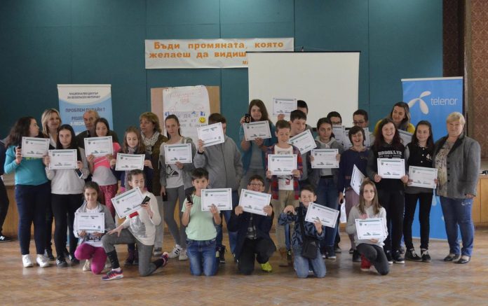 Cyberscouts Близо 1200 ученици от цяла България преминаха обучения за онлайн безопасност с подкрепата на Теленор