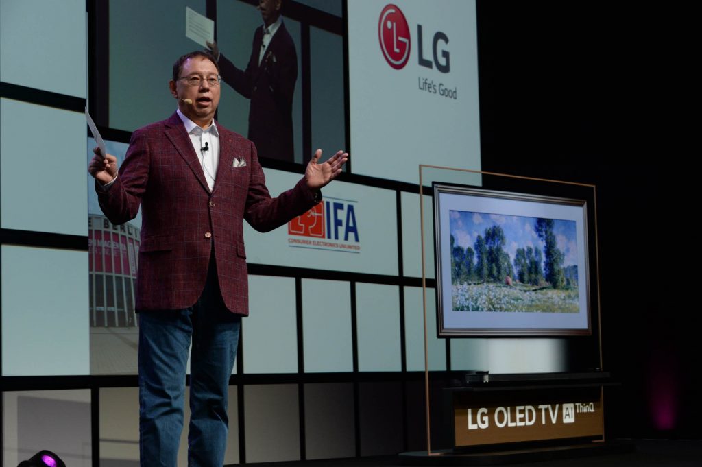 LG представи нова визия за изкуствен интелект по време на откриването на IFA 2018
