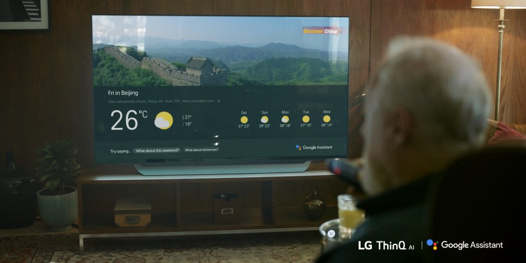 Google Assistant ще е част от телевизорите AI ThinQ на LG на все повече пазари