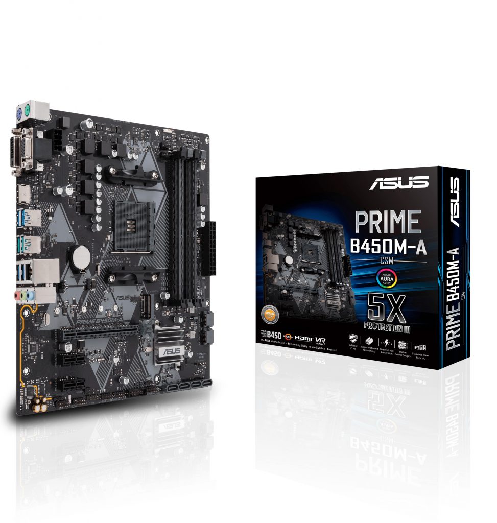 ASUS обяви нови дънни платки от сериите ROG Strix, Prime и TUF Gaming за платформата AMD B450