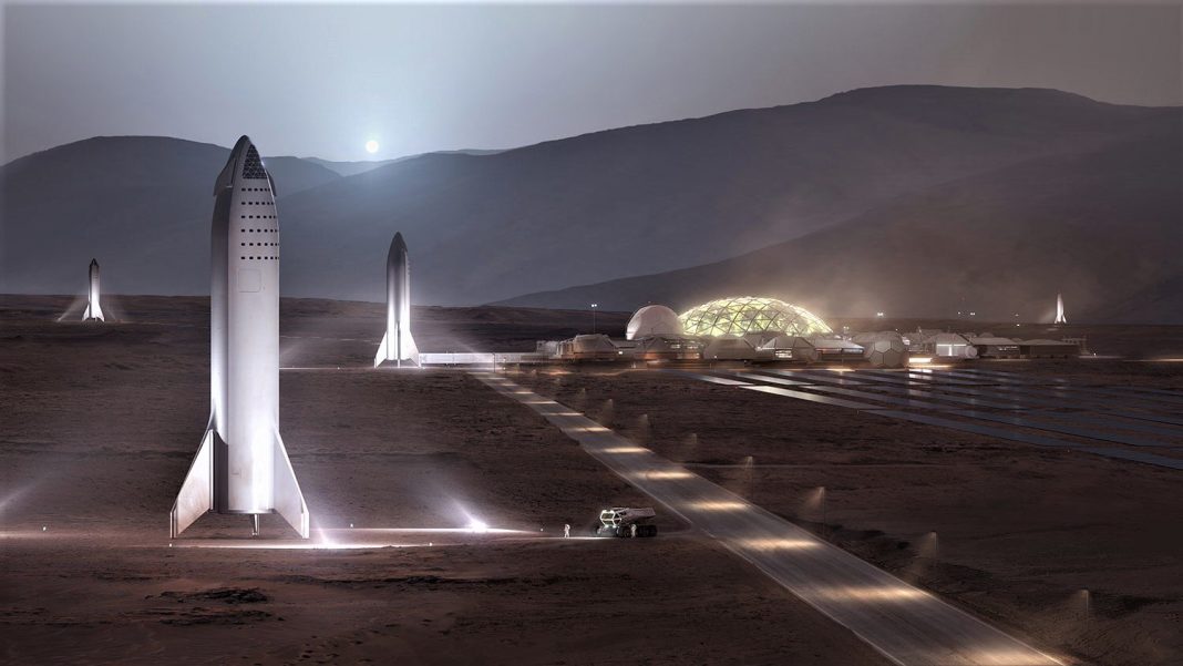 anons Това е базата ни на Марс според SpaceX