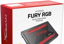 Стартираха продажбите на флаш дисковете HyperX Fury RGB