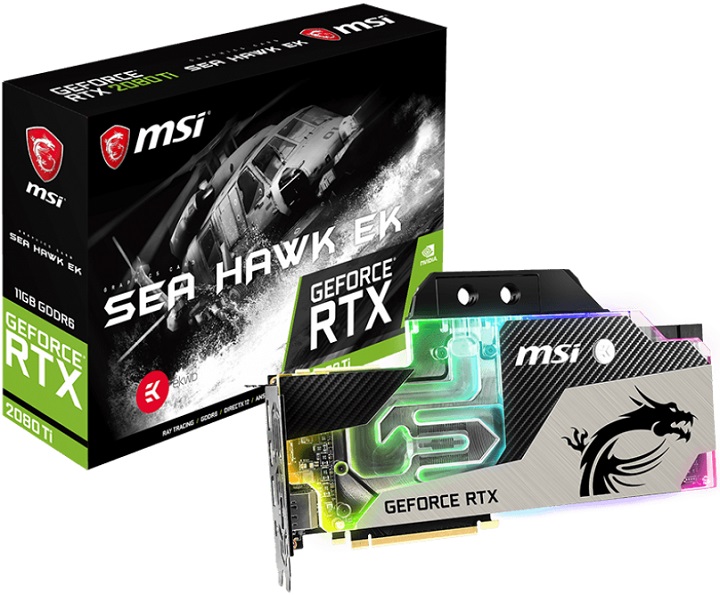 MSI представи старшите видеокарти GeForce RTX като Sea Hawk X модификации