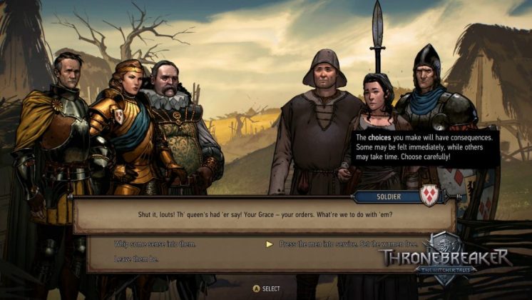 Thronebreaker: The Witcher Tales няма да излезе в Steam