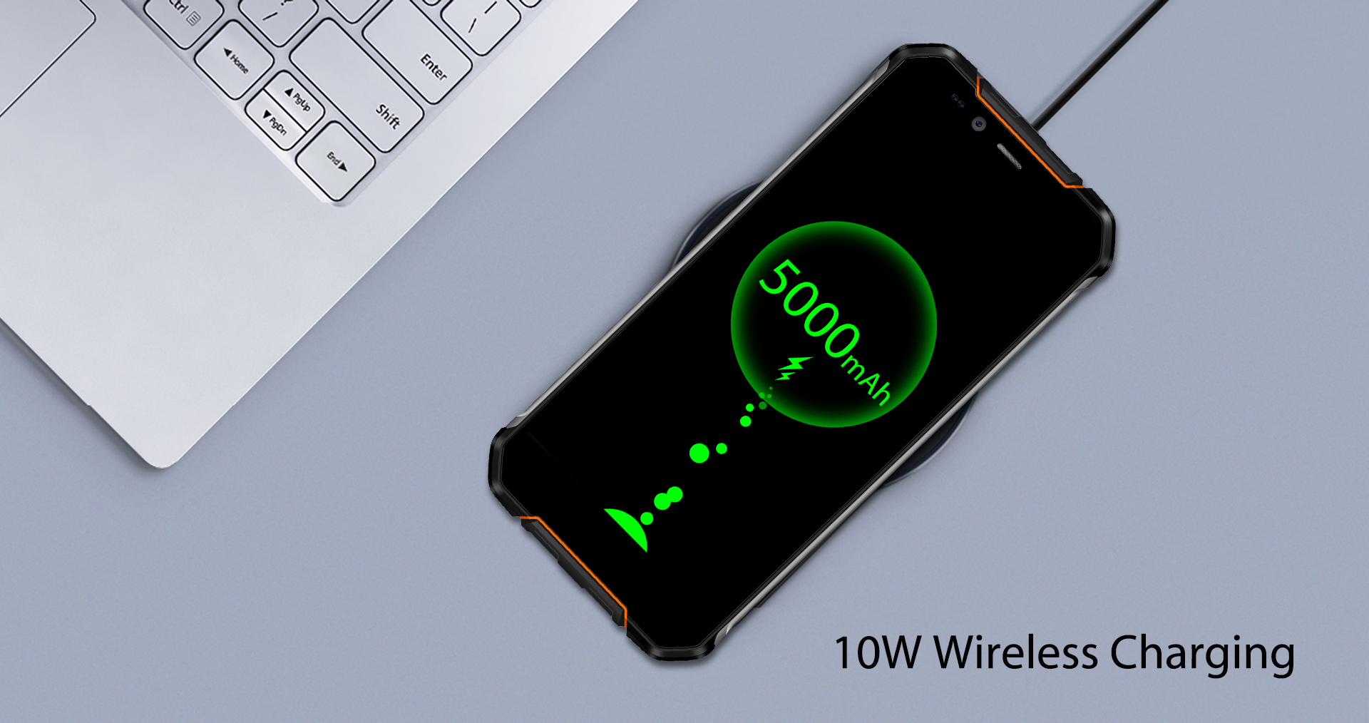 OUKITEL представи новия издръжлив смартфон WP1 с безжично зареждане