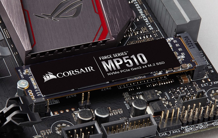 Corsair представи NVMe флаш дисковете Force MP510