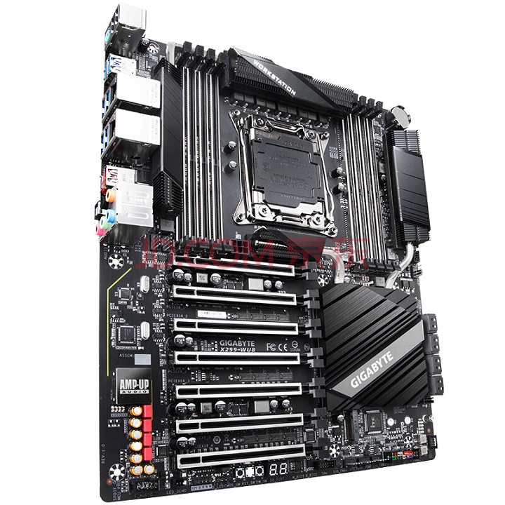 Gigabyte подготвя за продажби дънната платка за работни станции X299-WU8