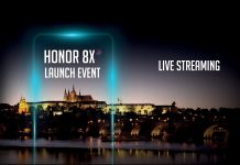 Гледайте на живо представянето на Honor 8X в Европа