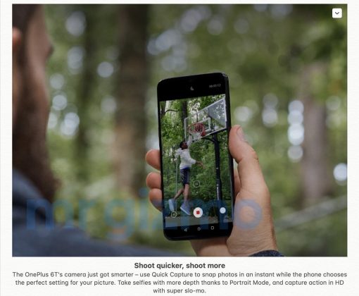 Нови детайли и снимки на OnePlus 6T