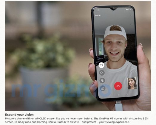 Нови детайли и снимки на OnePlus 6T