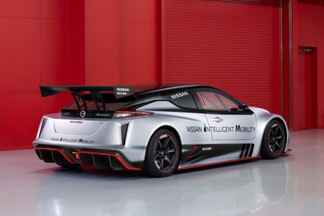 Японската Nissan представи спортния електромобил Nissan Leaf NISMO RC