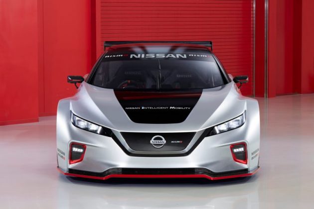 Японската Nissan представи спортния електромобил Nissan Leaf NISMO RC