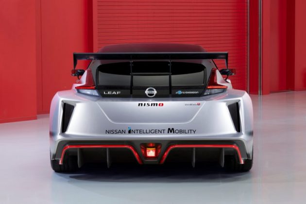Японската Nissan представи спортния електромобил Nissan Leaf NISMO RC