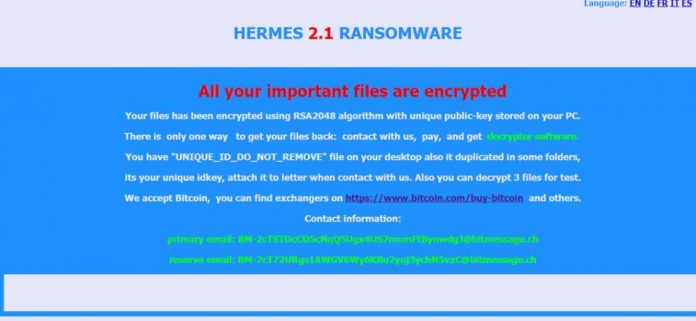 hermes-ransomware-encrypted-files-hrm-sensorstechforum-com-hrm Американски град реши да плати откуп след рансъмуер атака към системите му