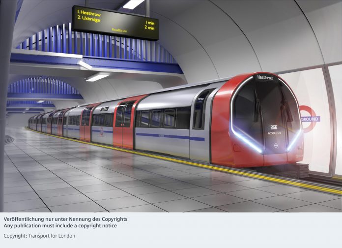Siemens Mobility sichert sich Großauftrag über neue U-Bahnen für London / Siemens Mobility secures major order to manufacture a new generation of Tube trains in London Siemens Mobility получи поръчка за производството на ново поколение влакове за лондонското метро